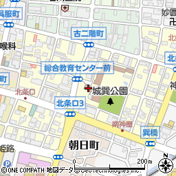 城巽公民館周辺の地図