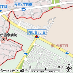青山台３周辺の地図