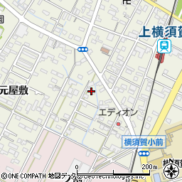 愛知県西尾市吉良町上横須賀五反田25-1周辺の地図
