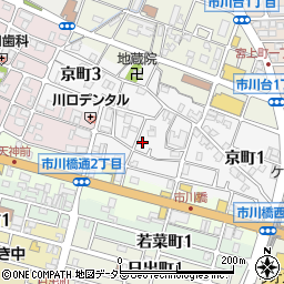 兵庫県姫路市京町2丁目22周辺の地図