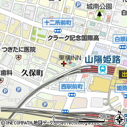 兵庫県姫路市忍町3周辺の地図