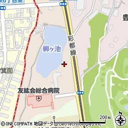 大阪府茨木市西豊川町22周辺の地図