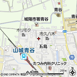 有限会社宇治芳翠園周辺の地図