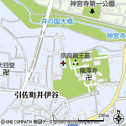 静岡県浜松市浜名区引佐町井伊谷1991-23周辺の地図
