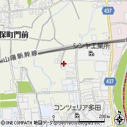 兵庫県たつの市揖保町門前323周辺の地図