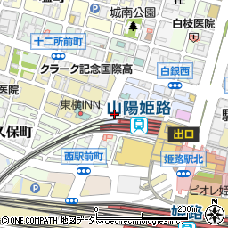 兵庫県姫路市南町6周辺の地図