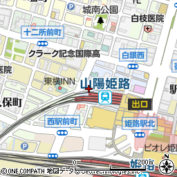 兵庫県姫路市南町8周辺の地図