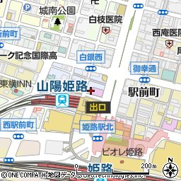 兵庫県姫路市南町44周辺の地図