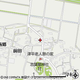 愛知県西尾市吉良町津平前田6周辺の地図