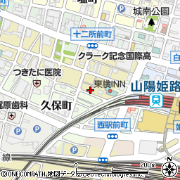 兵庫県姫路市忍町14周辺の地図
