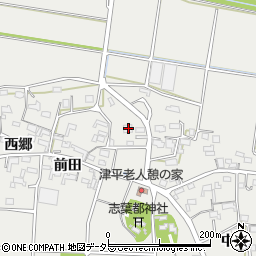 愛知県西尾市吉良町津平前田66周辺の地図