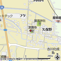 京都府城陽市奈島久保野83周辺の地図