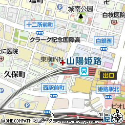 パラカ姫路市西駅前町第１駐車場周辺の地図