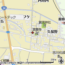 京都府城陽市奈島久保野81周辺の地図