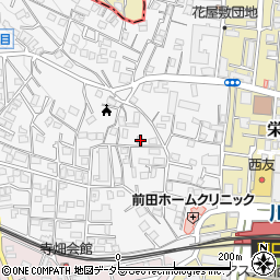 兵庫県川西市花屋敷1丁目8-10周辺の地図