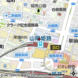 兵庫県姫路市南町11周辺の地図