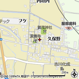 京都府城陽市奈島久保野87周辺の地図