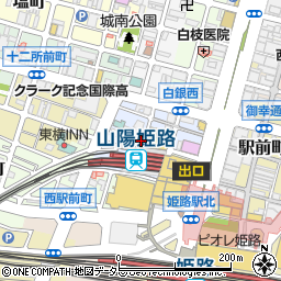 兵庫県姫路市南町9周辺の地図