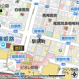 パリミキ　姫路総本店新館周辺の地図