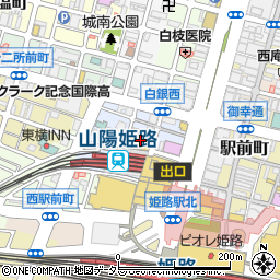 株式会社銀ビルストアー　本部周辺の地図