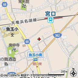 静岡県浜松市浜名区宮口169周辺の地図