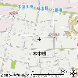 株式会社建真工務店周辺の地図
