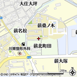 京都府京田辺市薪桑ノ木7周辺の地図