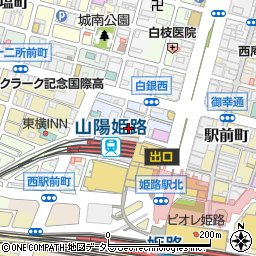 兵庫県姫路市南町31周辺の地図