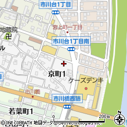 兵庫県姫路市京町1丁目259周辺の地図