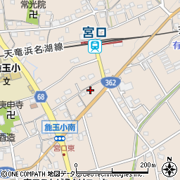 静岡県浜松市浜名区宮口687周辺の地図