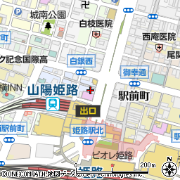 兵庫県姫路市南町55周辺の地図