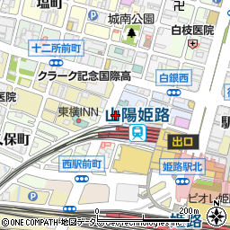 兵庫県姫路市南町17周辺の地図