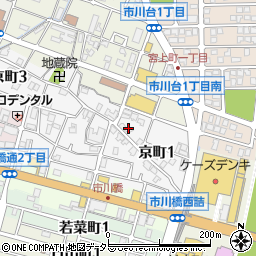 兵庫県姫路市京町1丁目268周辺の地図