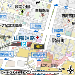 兵庫県姫路市南町52周辺の地図