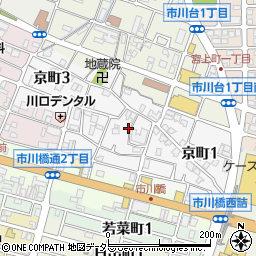 兵庫県姫路市京町周辺の地図