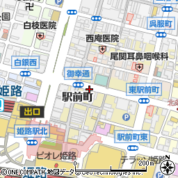 やっぱ牛タン 炭家たかを 姫路駅前周辺の地図