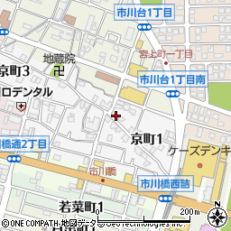 兵庫県姫路市京町1丁目285周辺の地図