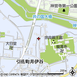 静岡県浜松市浜名区引佐町井伊谷1288周辺の地図