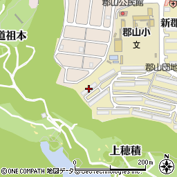 茨木郡山Ａ住宅Ａ－２５棟周辺の地図