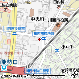 山陰合同銀行阪神北支店周辺の地図