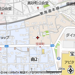 静岡県島田市宝来町3-30周辺の地図