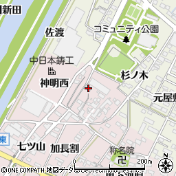 愛知県西尾市吉良町下横須賀西下河原13-2周辺の地図