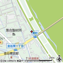 静岡県島田市金谷東周辺の地図