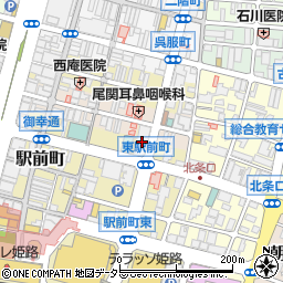 パラカ姫路市東駅前町第４駐車場周辺の地図