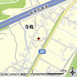 静岡県掛川市寺島1100-1周辺の地図