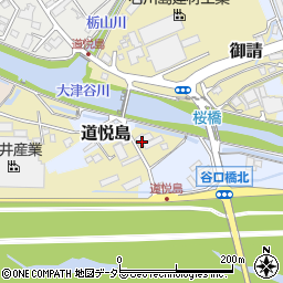 静岡県島田市御請123周辺の地図