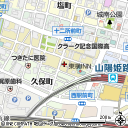兵庫県姫路市忍町27周辺の地図