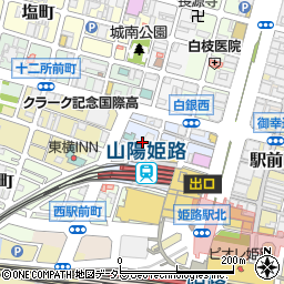 キャピタルアイ姫路周辺の地図