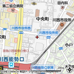 丸三證券株式会社　川西支店周辺の地図