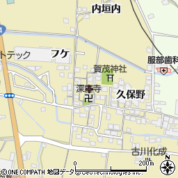 京都府城陽市奈島久保野85周辺の地図